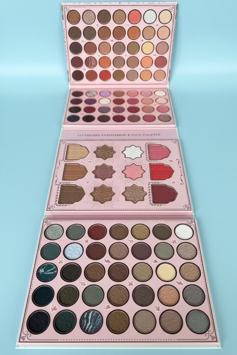 Everyone Deserves To Be Beautiful 117 colors eyeshadow and face palette