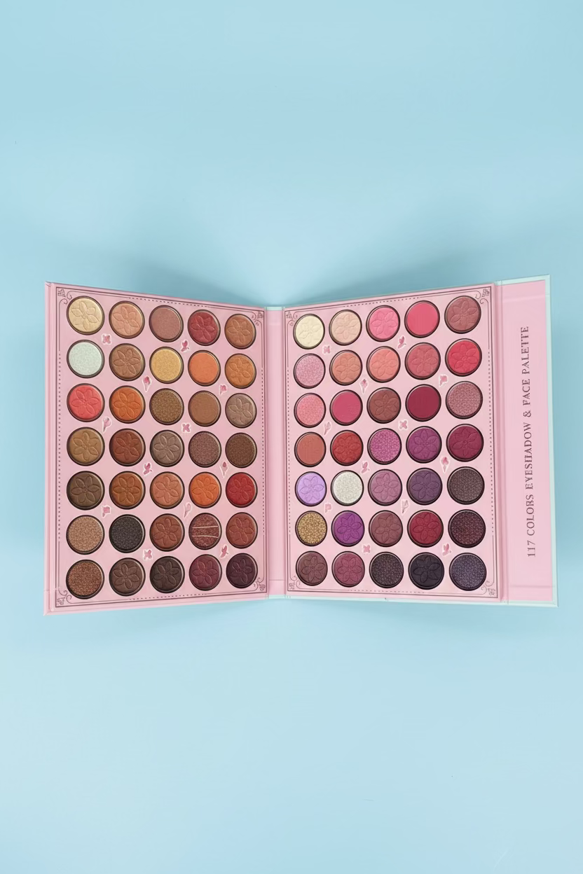 Everyone Deserves To Be Beautiful 117 colors eyeshadow and face palette