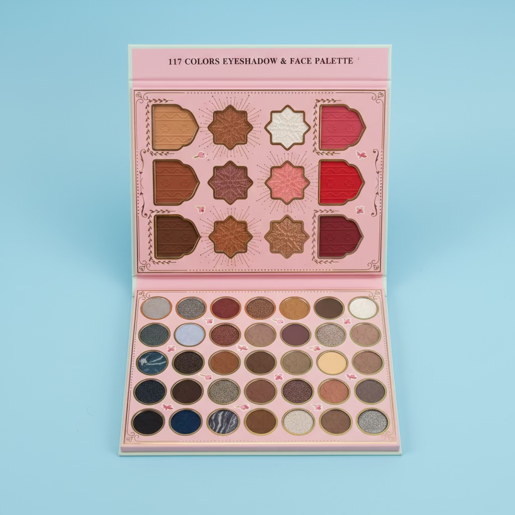 Everyone Deserves To Be Beautiful 117 colors eyeshadow and face palette