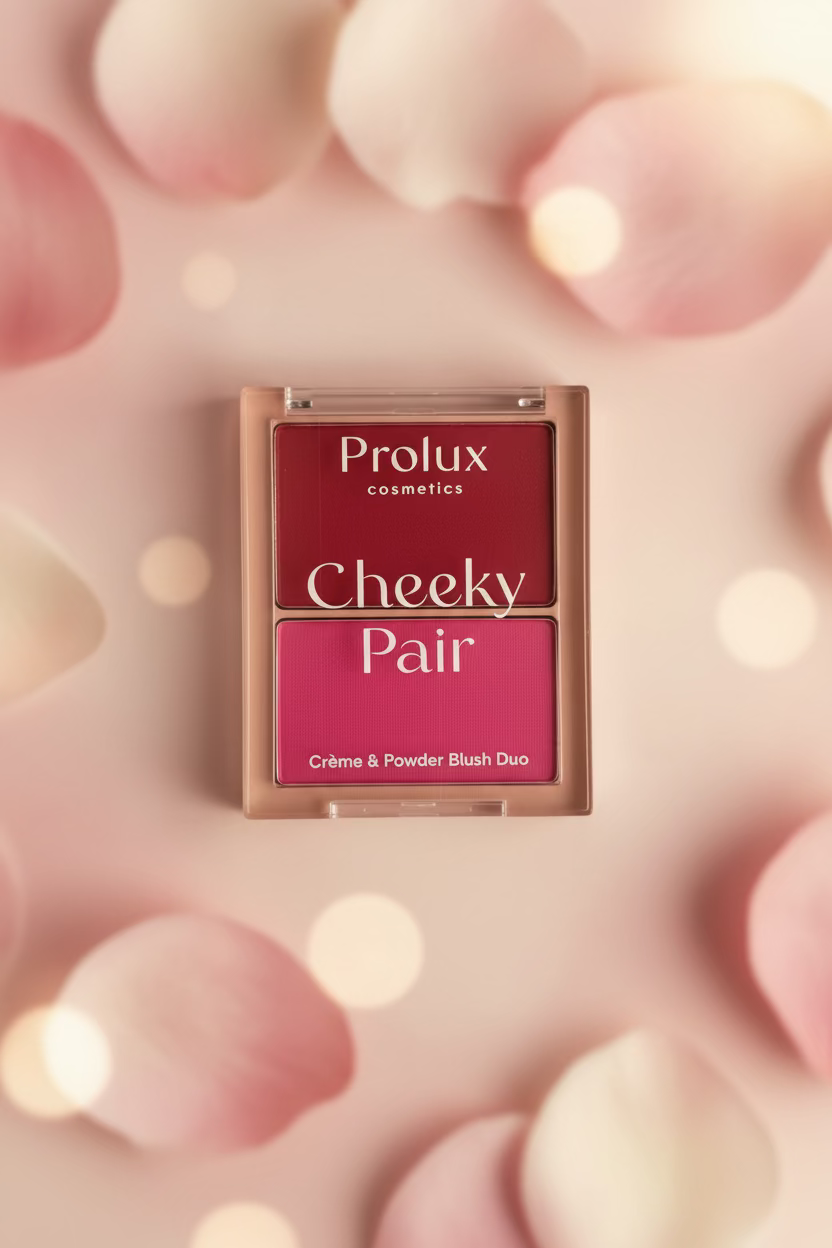 Cheeky Pair Cream & Powder Blush Duo