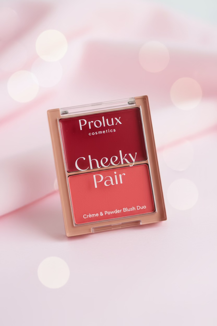 Cheeky Pair Cream & Powder Blush Duo