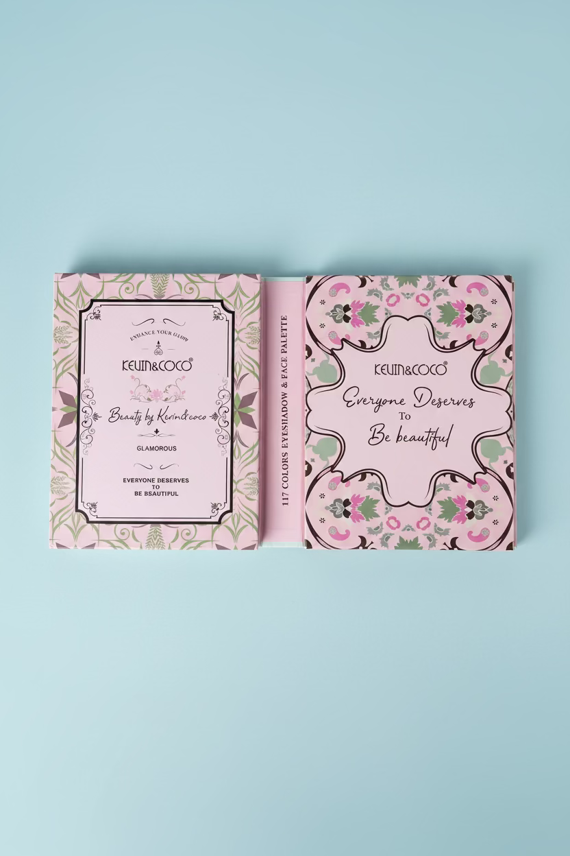 Everyone Deserves To Be Beautiful 117 colors eyeshadow and face palette